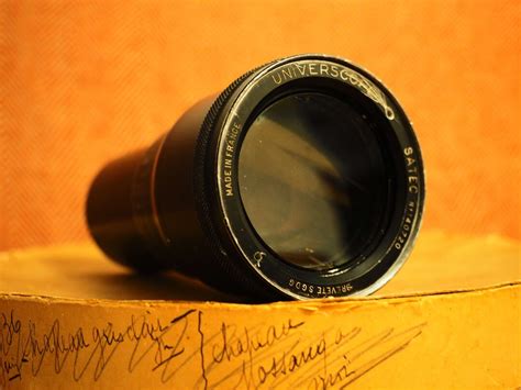 antique anamorphic lenses